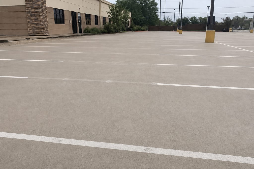 Parking Lot Concrete Lifting photo