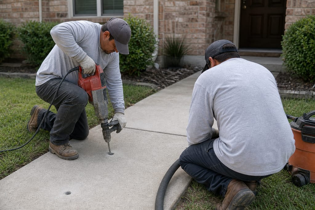 Access drilling photo