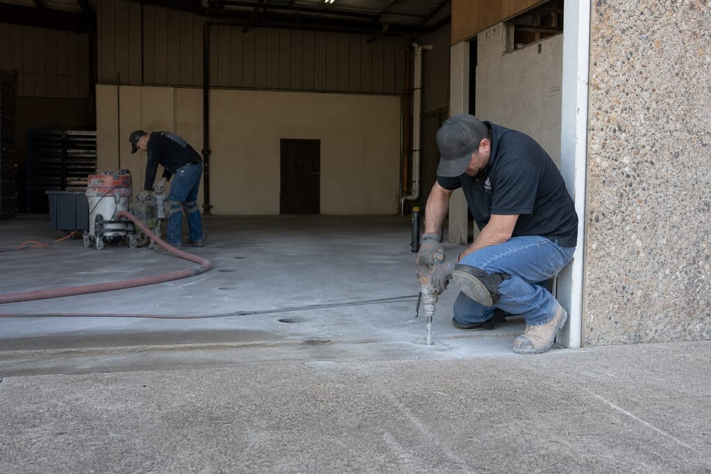 Access drilling photo